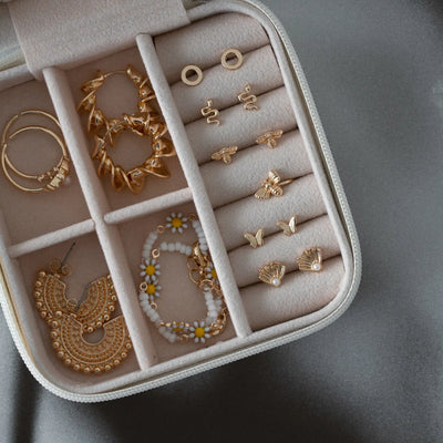 Riya - Boucles d'oreilles tiges orientales