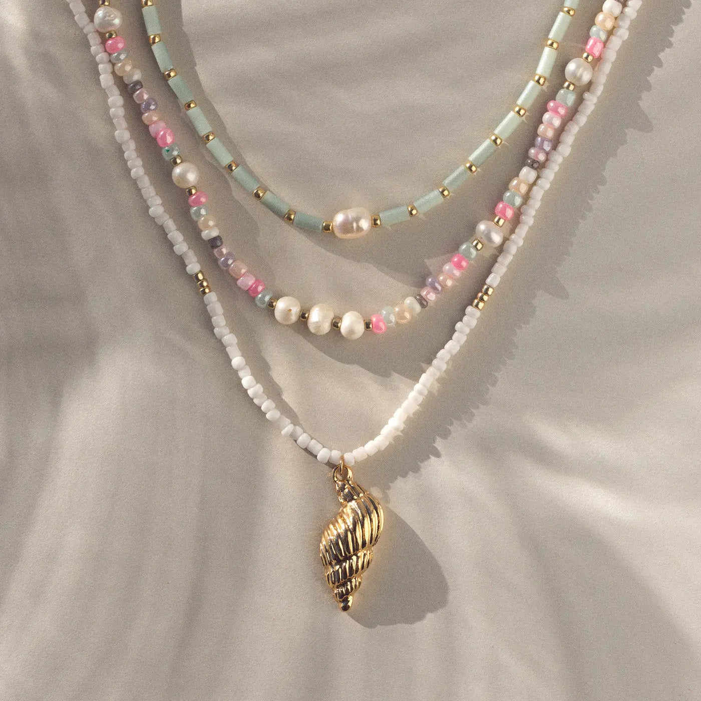 Adeline - Collier Perle & Perle