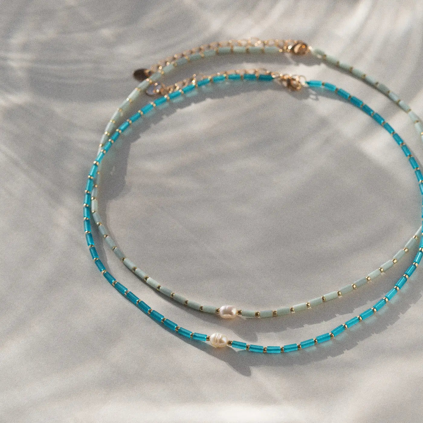 Adeline - Collier Perle & Perle