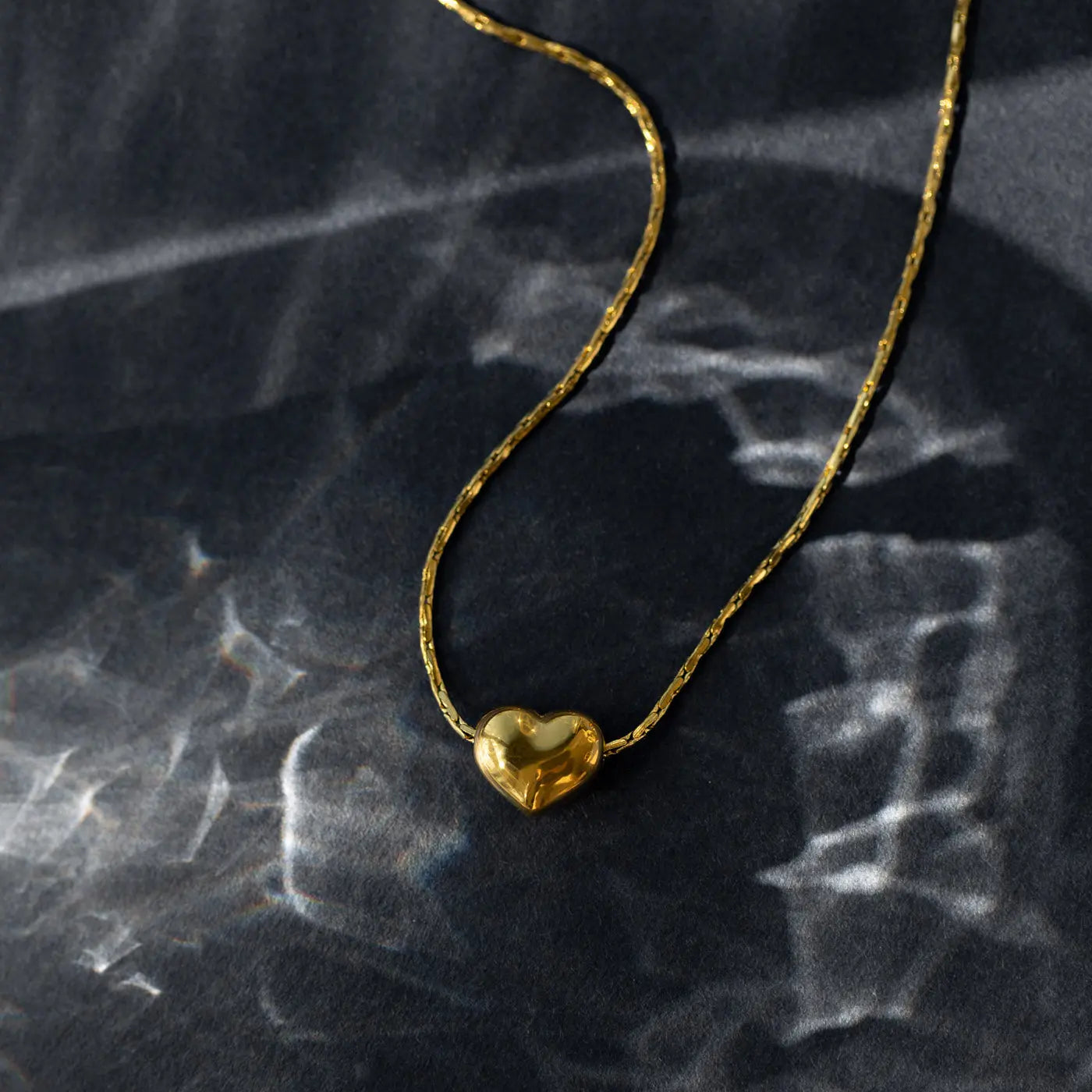 Sarah - Collier Petit Coeur Acier Inoxydable